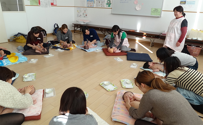 2014年　宮城県内で行われた「じょさんしサロン」の様子