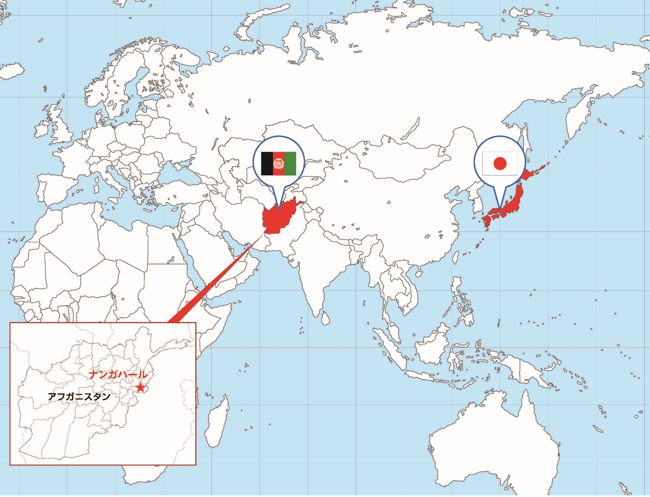 アフガニスタン 世界の国旗