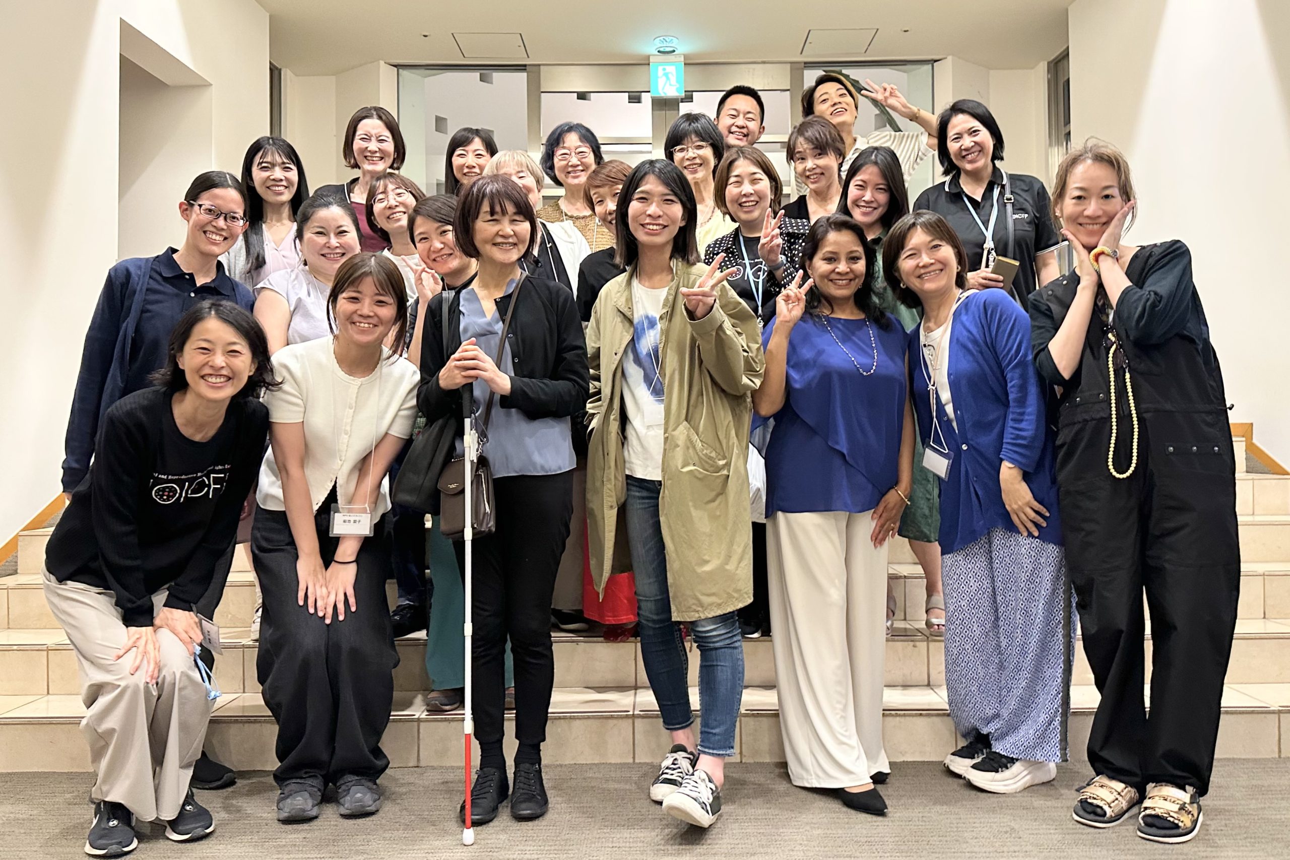 SRHR for ALLアクション！メンバーによる集合写真